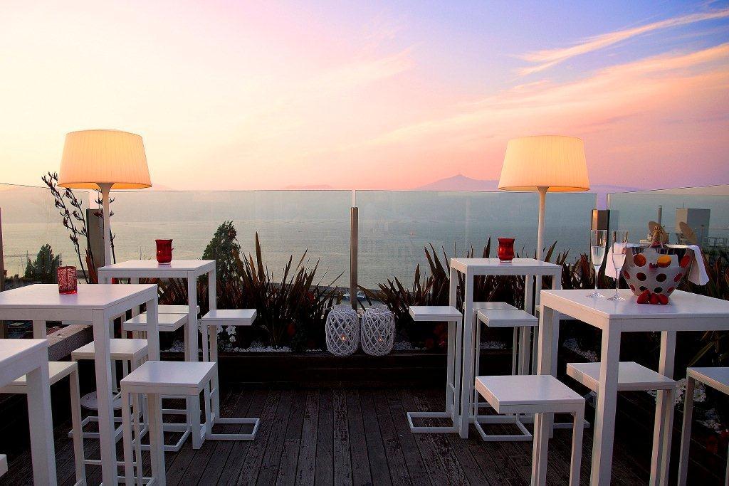 Gran Hotel Nagari Boutique & Spa Виго Екстериор снимка View from the rooftop