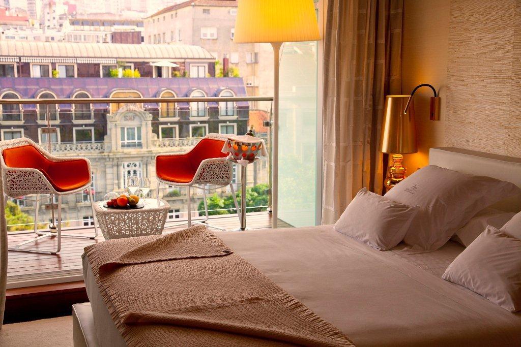 Gran Hotel Nagari Boutique & Spa Виго Екстериор снимка A room at the Hotel Indigo Paris Montmartre