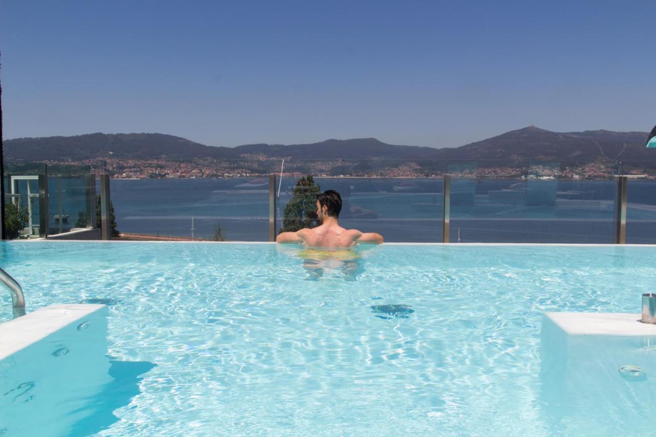 Gran Hotel Nagari Boutique & Spa Виго Екстериор снимка Infinity pool