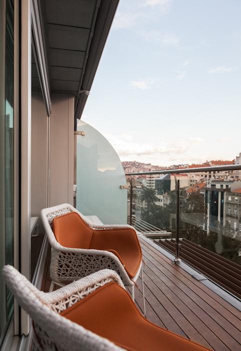 Gran Hotel Nagari Boutique & Spa Виго Екстериор снимка A balcony